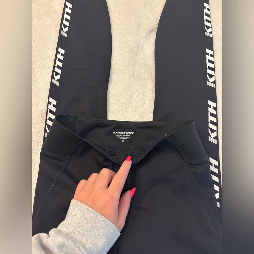 Kith Sport Black Leggings